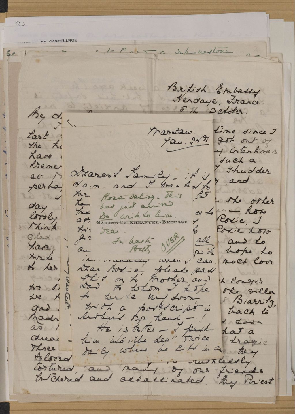 Miniature of Letters from Elizabeth "Betty" Pack